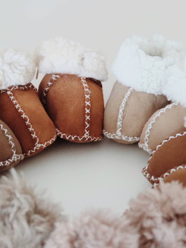Ada Baby - Wholesale Booties - Baby - Baby Sheepskin Boots