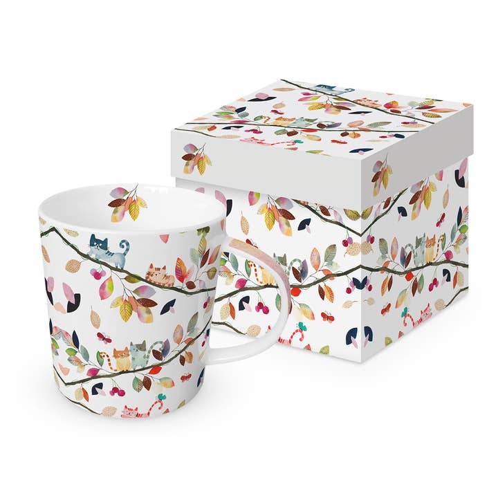 Autumn Cats Trend Mug GB for wholesale by ppd Paperproducts Design GmbH