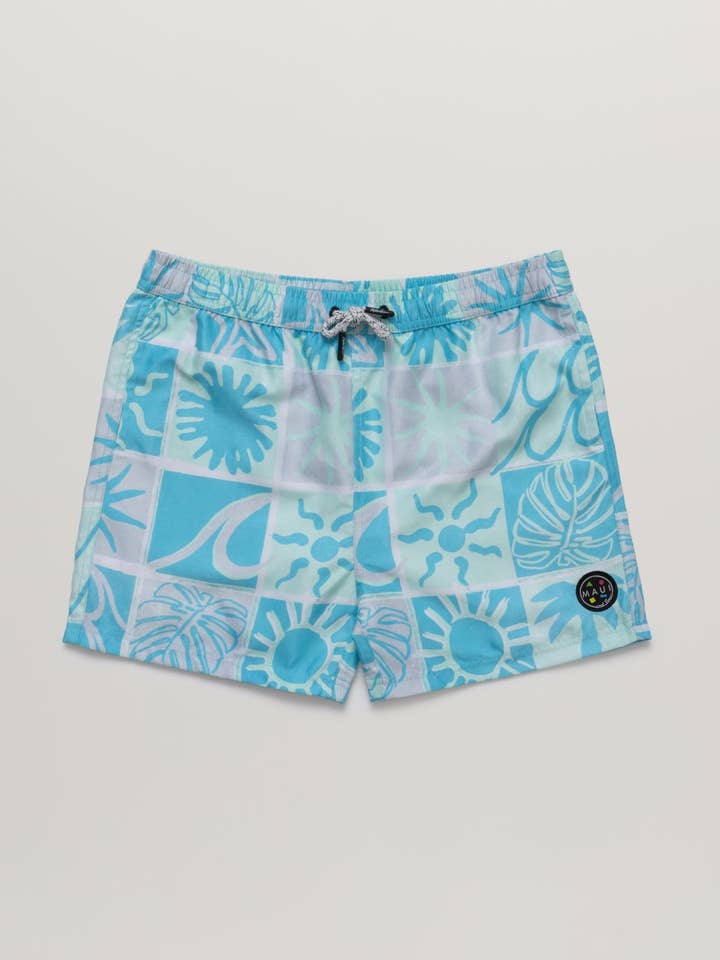 Short de bain Surf Sway Boys pour la vente par Maui and Sons