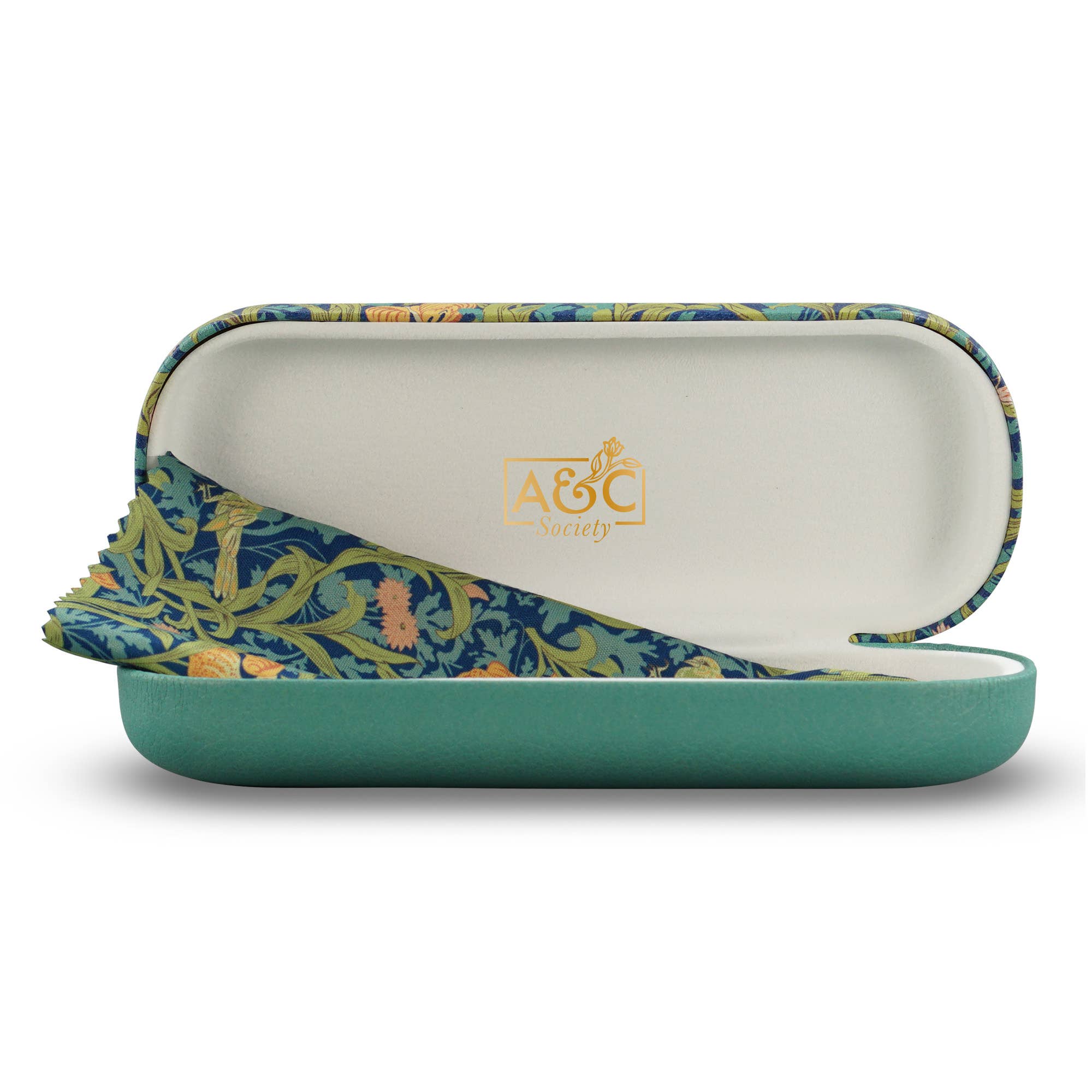 Half Moon Bay By Design - Wholesale Eyewear Cases & Holders - Unisex - Eye Glass Case Iris Floral Design3