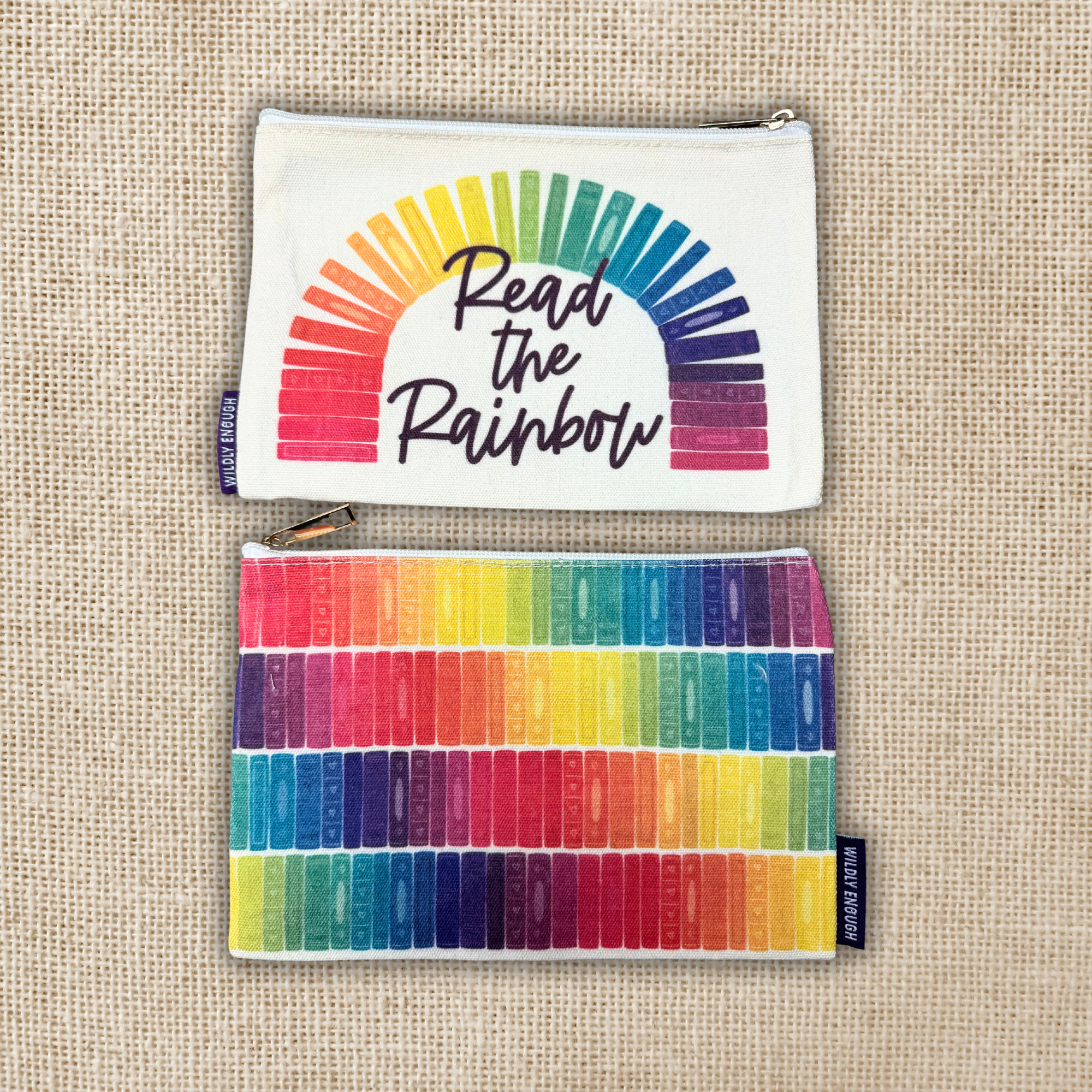 Kingdom of Threads - Wholesale Pouch - Women's - Read the Rainbow Pouch1