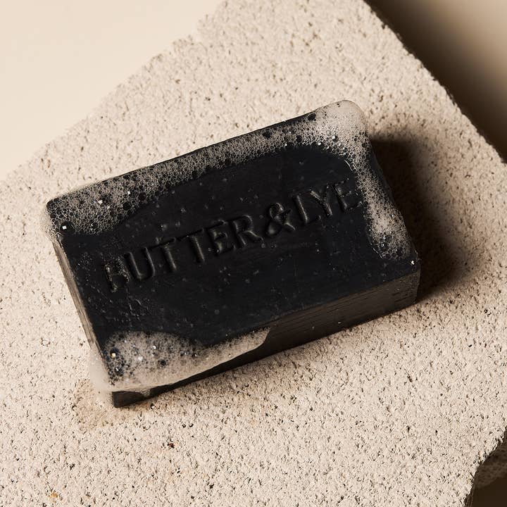 Butter & Lye - Wholesale Bar Soap - Oil-reducing Charcoal Face and Body Soap4