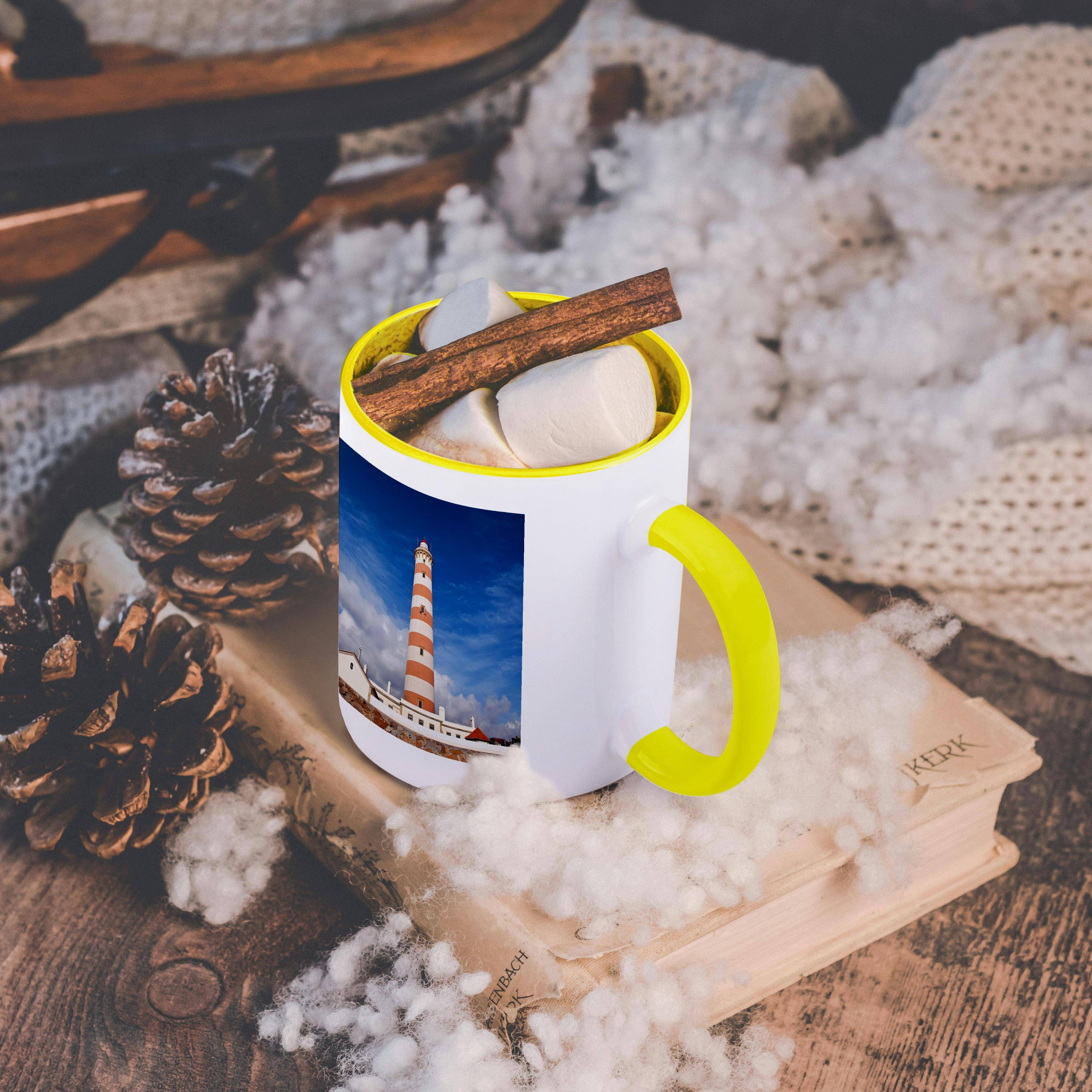 3dRose – Engroshandel Kaffekrus – 3dRose, Portugal, Aveiro, Costa Nova. Barra fyrtårn i Costa Nova., Krus5