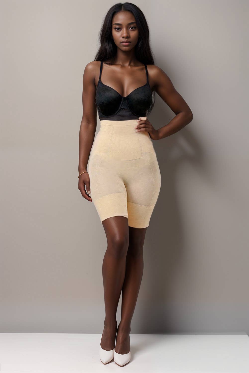 5besties inc – Engroshandel Shapewear - Dame – Formende shorts med høj talje2