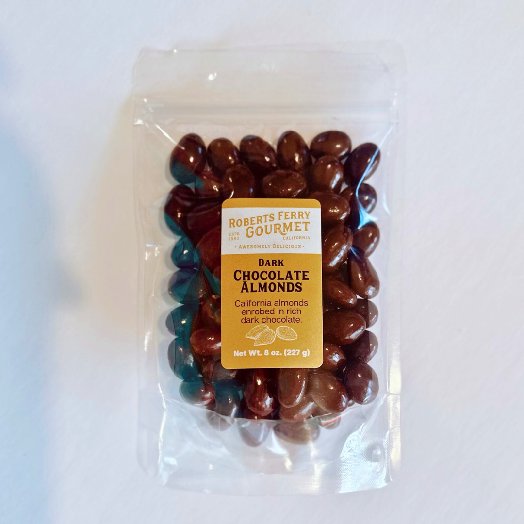 Roberts Ferry Gourmet - Wholesale Chocolate Covered Sweets - Dark Chocolate Almonds0