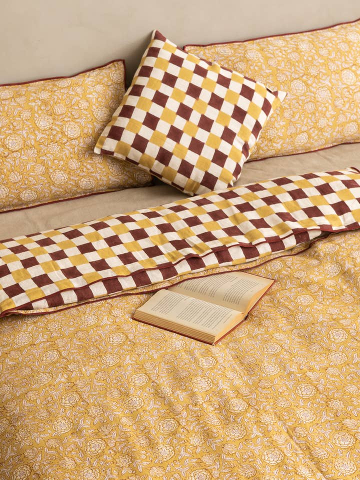 Linen Calista Duvet Cover for wholesale by Live Linen