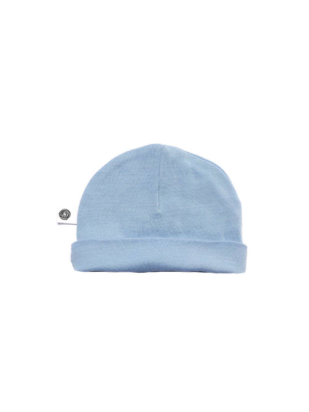 Lille Barn - Wholesale Newborn/Knit Hat - Baby - Woolen baby hat - Merino wool - Blue Fog2