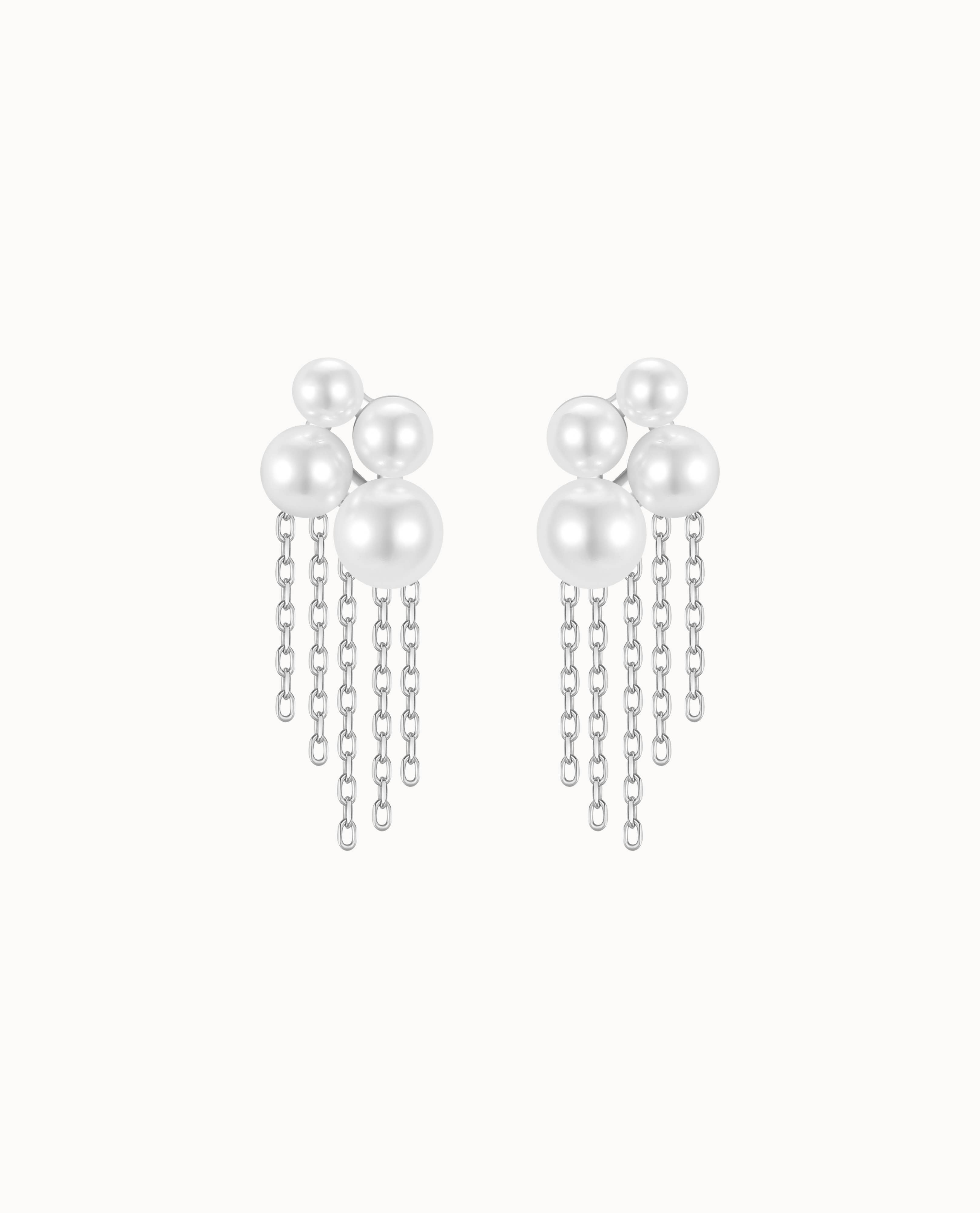 Nava Copenhagen - Wholesale Dangle Earrings - Pelagia Earrings - Silver