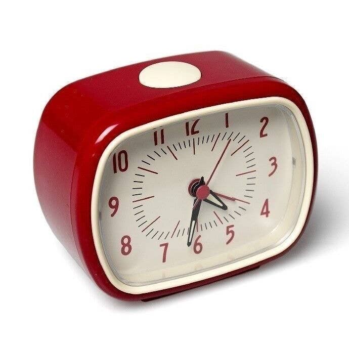 Retro Alarm Clock - Red for wholesale by Rex B2B - UK