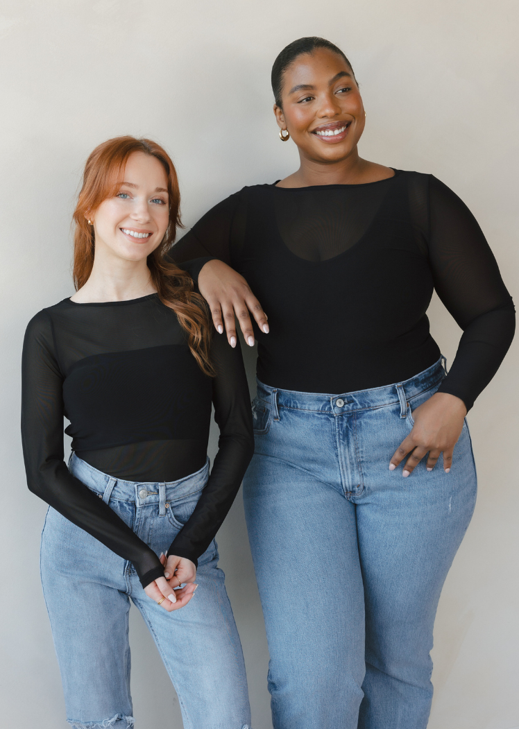 ELIETIAN - Wholesale Gebreide top - Dames - Doorschijnende top met lange mouwen48