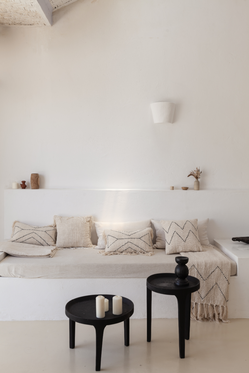 Village Thrive – wholesale Dekorativ kudde – Nya handsydd bomull kasta kudde8