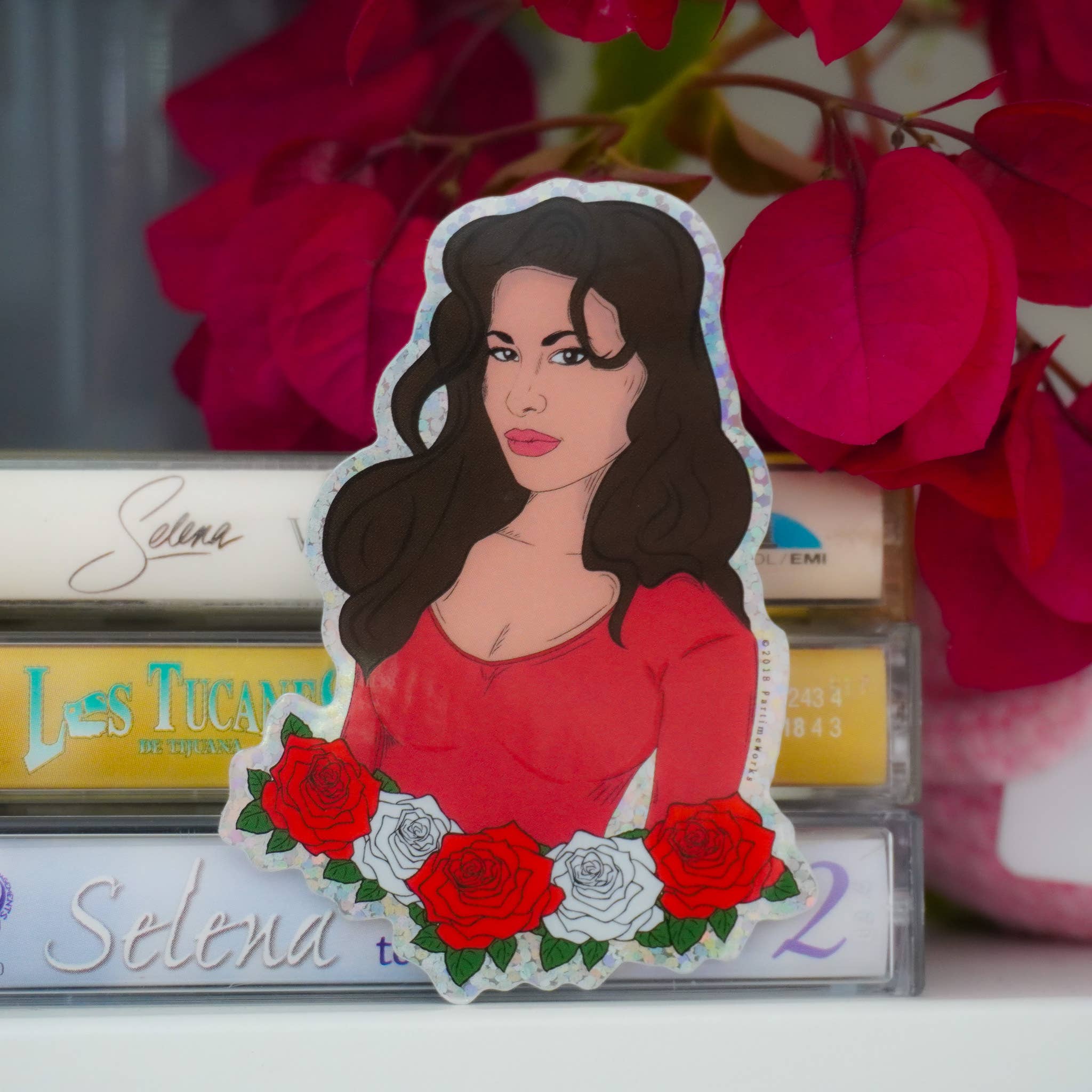 PARTIMEWORKS - Wholesale Sticker - Selena - La Bonita 3" Sticker4
