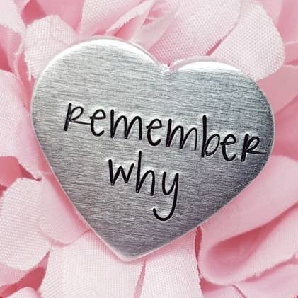 Remember Why Token for wholesale by The Trinket Box