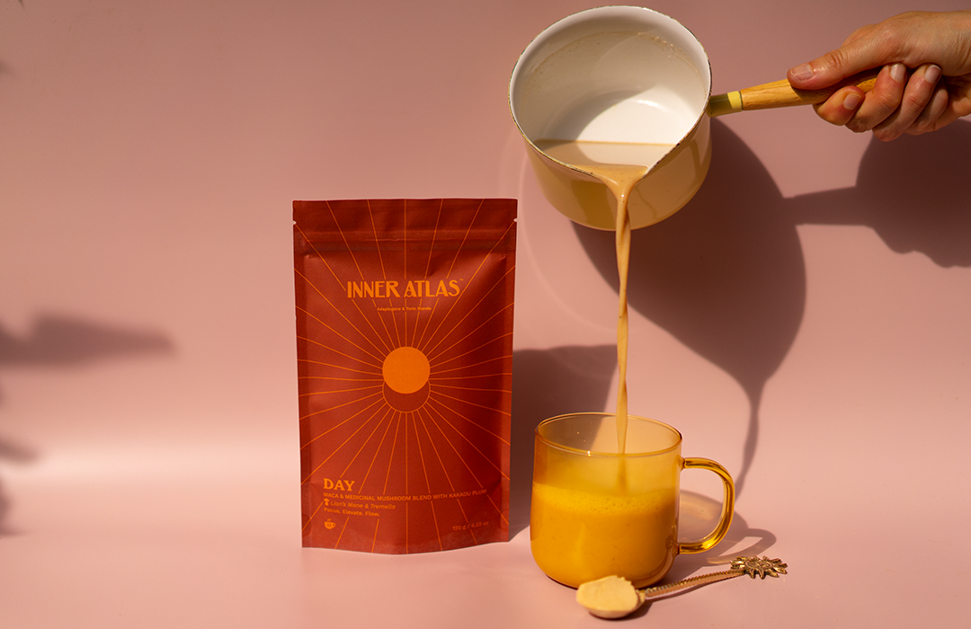 Inner Atlas – wholesale Protein-/superfoodpulver – Dag Adaptogenic Blend | Maca & Medicinska Svampar2