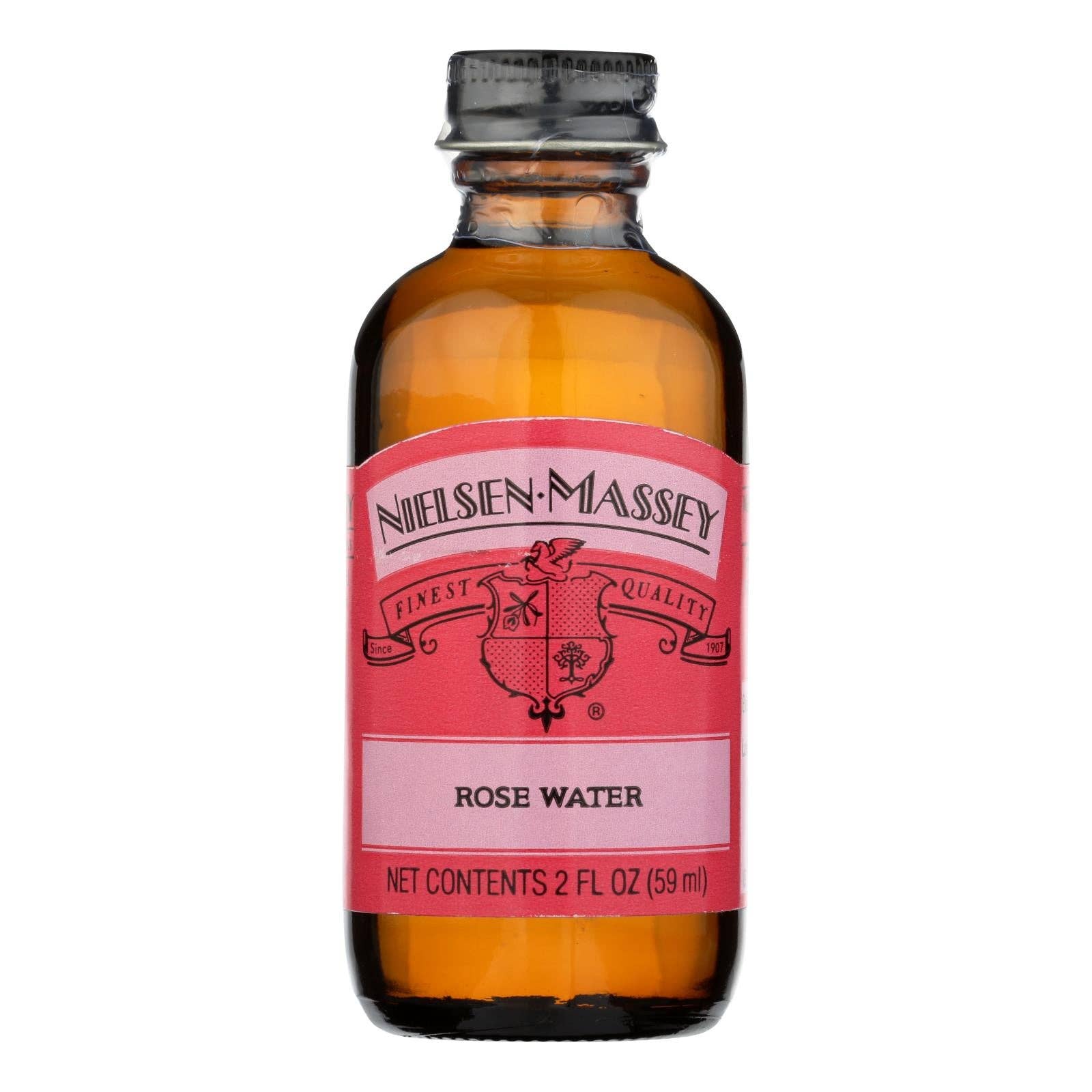 Everyday Supply Co - Wholesale Vanilla/Fruit Extract - Nielsen-Massey Pure Rose Water Extract, 8-Pack, 2 oz Each0