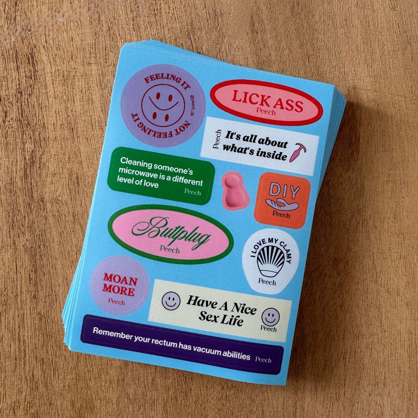 Peech - Vendita all'ingrosso Adesivo - FOGLIO DI ADESIVI1