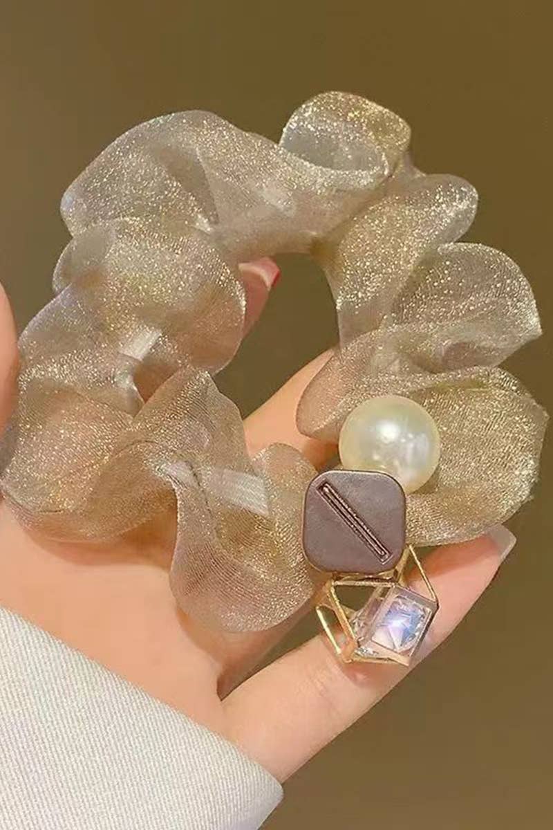 ACCITY - Wholesale Scrunchie - Women's - WOMEN HAIR TIE HEAD SCRUNCHIES PONYTAIL PILL HAIR_CWAHA01380