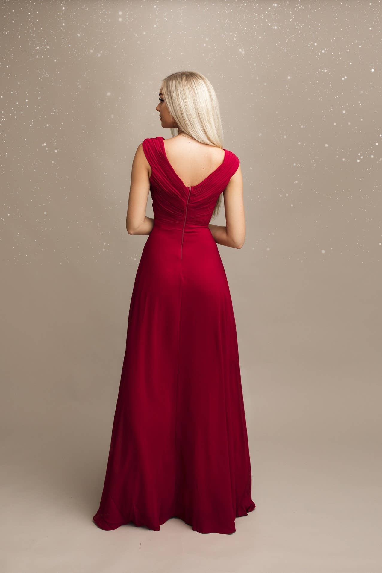 Eva & Lola - Epsilonn - Wholesale Gown - Women's - Thigh Split Bridesmaid Dress - R13904