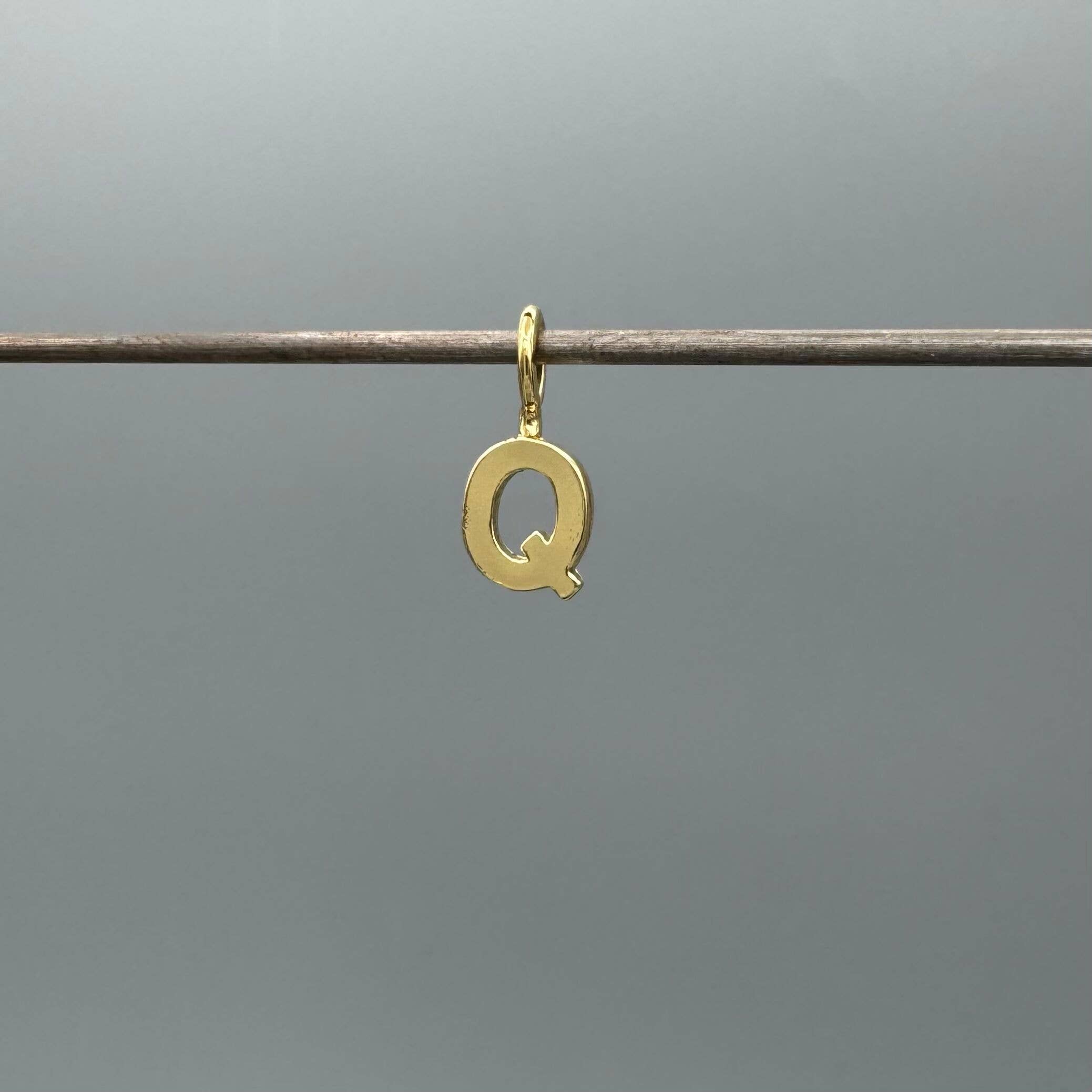 Something Silver - Wholesale Individual Charm/Pendant - Perfect Little Block Letter Initial Charm16