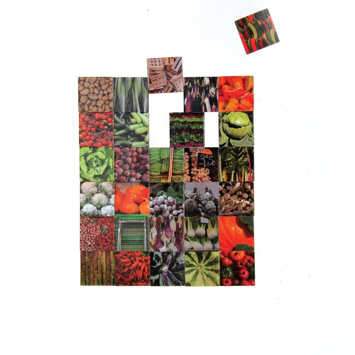 Mon Petit Art - Wholesale Magnet - Mosaique Magnétique - Legumes1