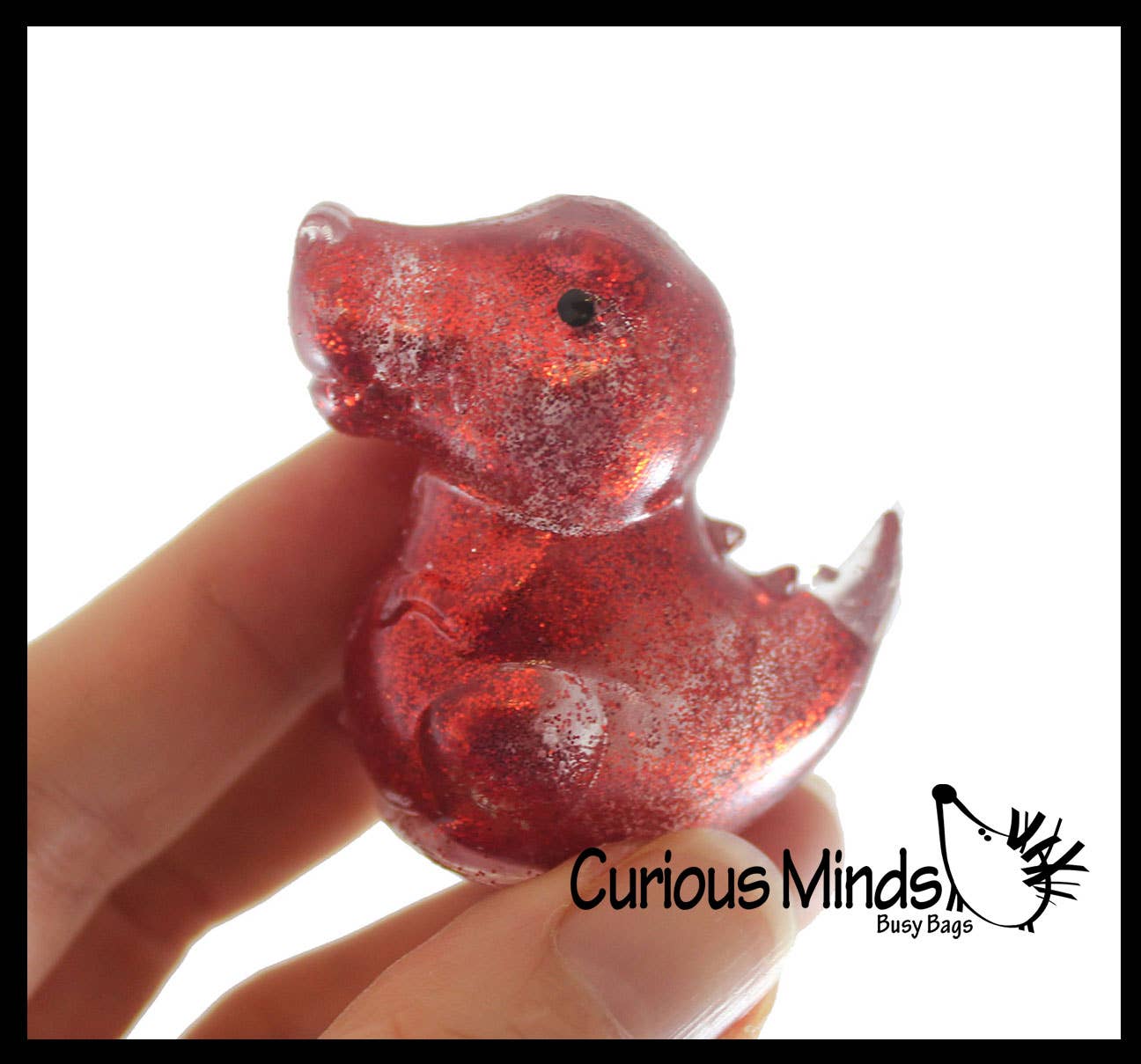 Curious Minds Toys - Wholesale Squishy Toy - Kids & Baby - 1 Dinosaur Sugar Ball - Dino Thick Glue/Gel Syrup Molasses S11