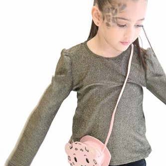 Yuko B - Wholesale Crossbody Bag - Kids - Children's shoulder bag - Léo the Pink Leopard4