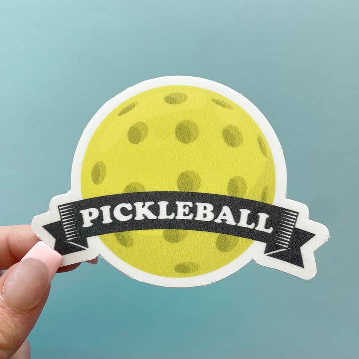 Pickleball Banner Sticker for wholesale by MOJA