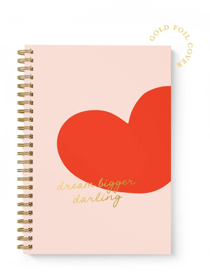 Dream Bigger Darling Love Notebook for wholesale by Sublime & Co.