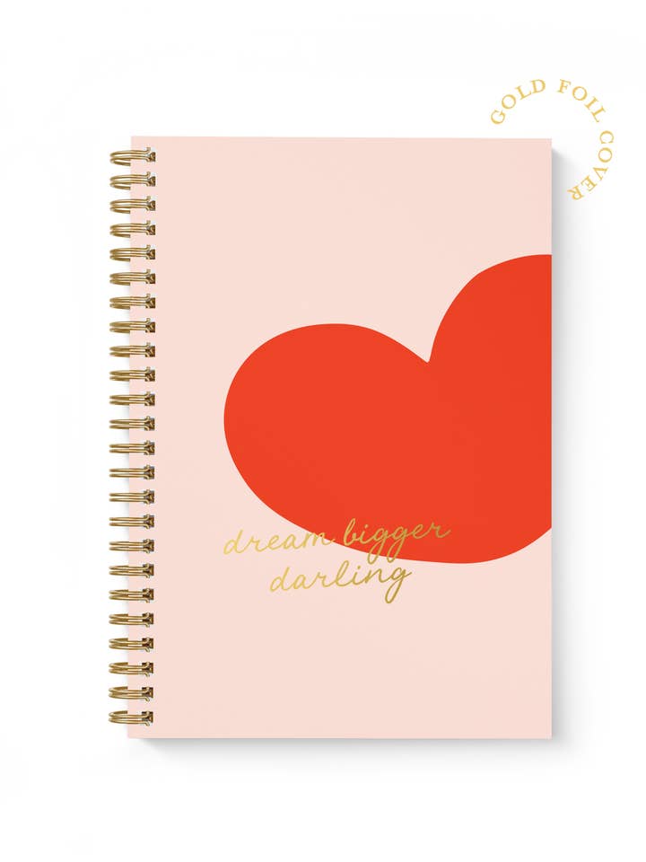 Dream Bigger Darling Love Notebook for wholesale by Sublime & Co.