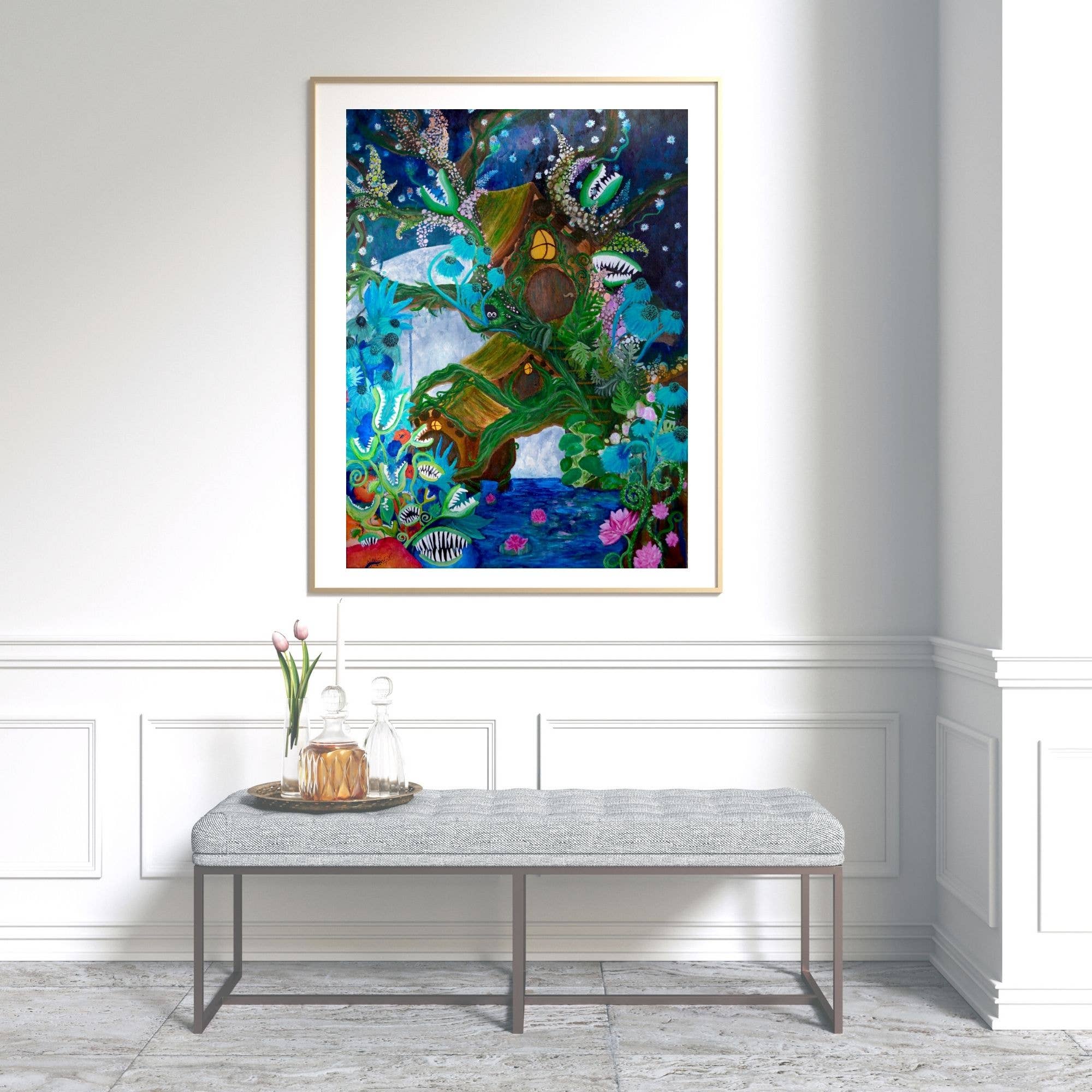 Rebecca Swan Art + Design - Wholesale Art Print - Secret Treehouse1