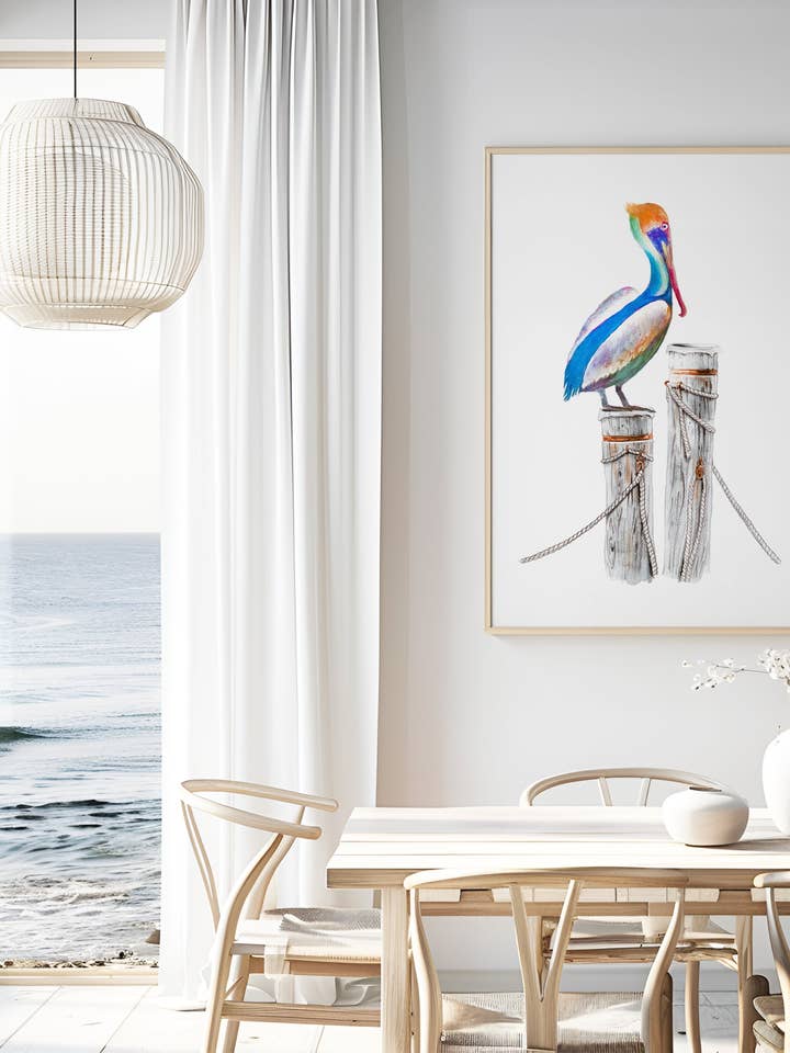 Pelican on Post for wholesale by M Design Studio Gifts