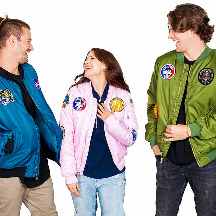 Up And Away - Wholesale Jacket - Unisex - Adult MA-1 Flight Jacket Green