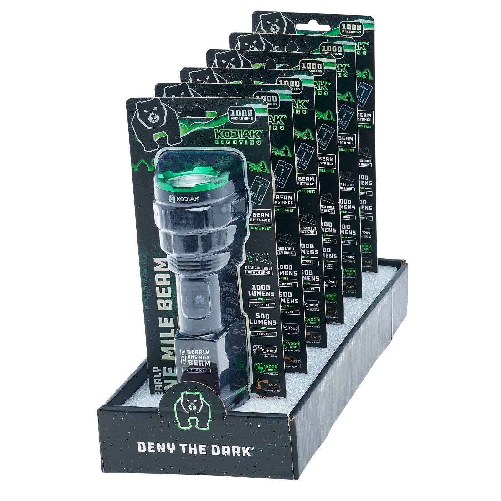 LitezAll - Wholesale Flashlight - Kodiak® Nearly 1 Mile Beam Tactical Flashlight21