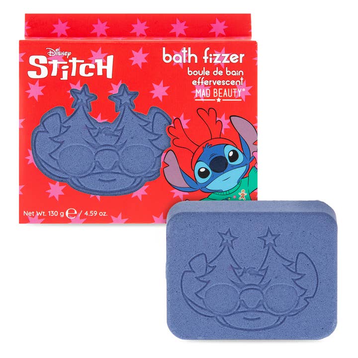 Mad Beauty USA LLC - Wholesale Bath Bomb/Fizz - Mad Beauty Disney Stitch At Christmas Fizzer
