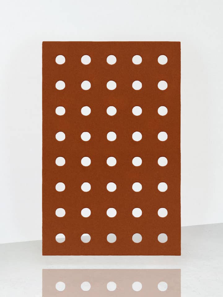 Tappeto perforato - Foro largo - Ruggine per la vendita all'ingrosso da parte di Bi-Rite