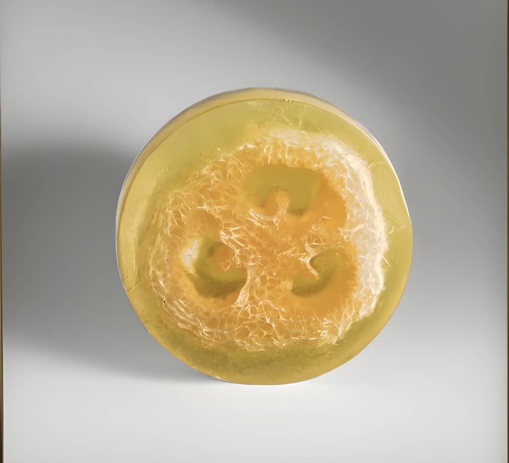 Von Wieting Co. - Wholesale Hand Soap/Wash - Tea Tree + Tangerine Organic Loofah Soap1