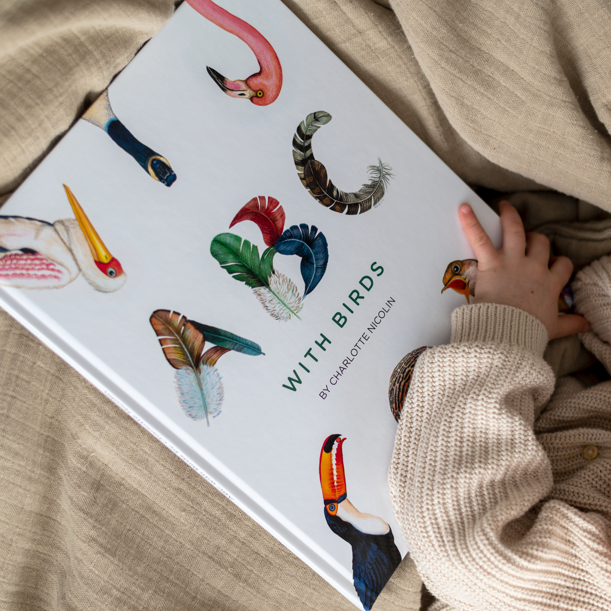 Charlotte Nicolin - Wholesale Reference Book - ABC with birds - Book 1