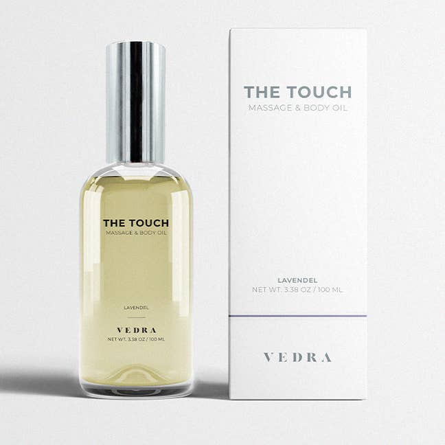 The Touch Lavender - Massage- en Lichaamsolie voor wholesale door Vedra Care & Wellbeing UG