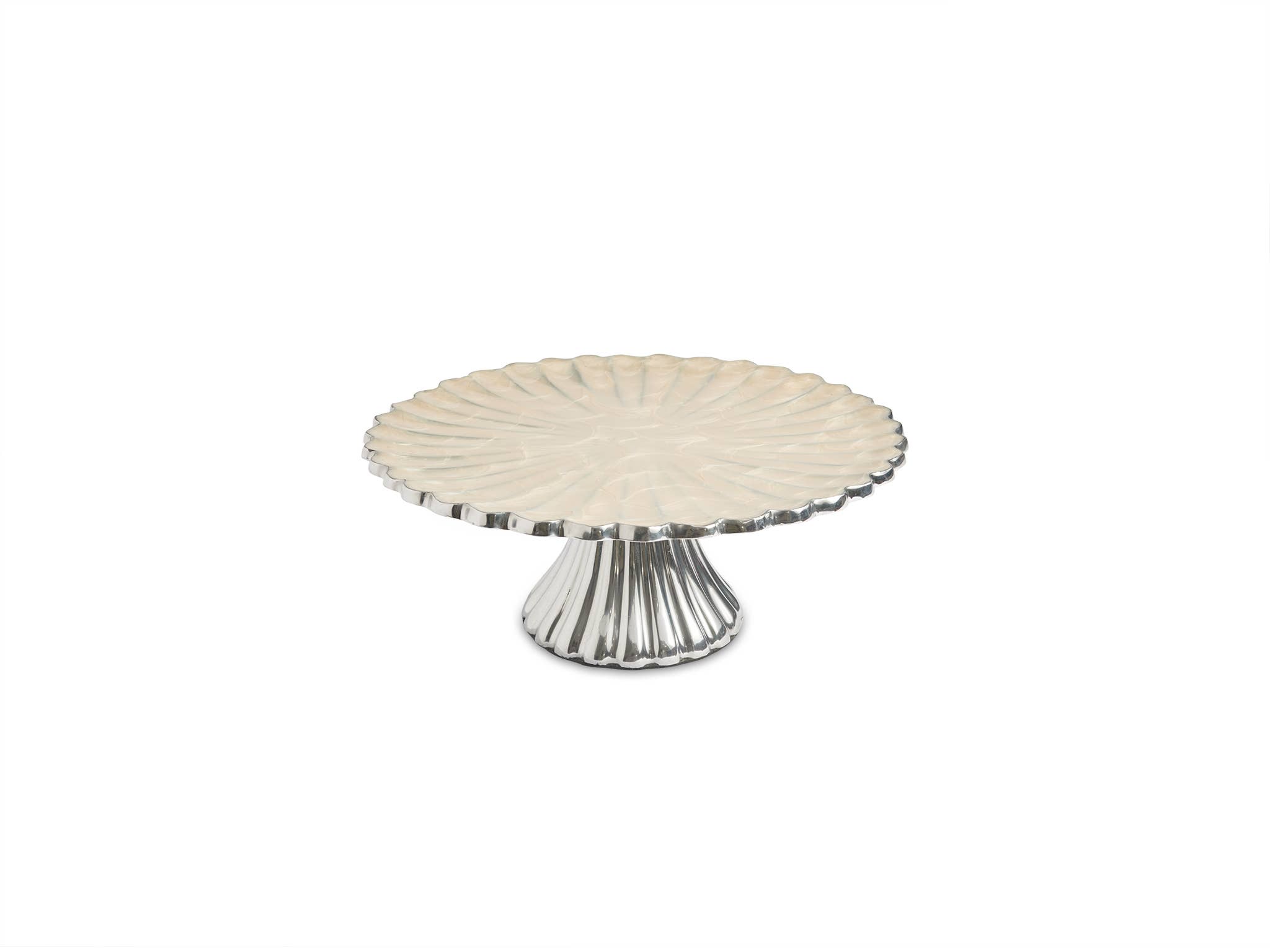 Julia Knight Inc. - Wholesale Cake Stand - 10" Snow Peony Cake Stand0