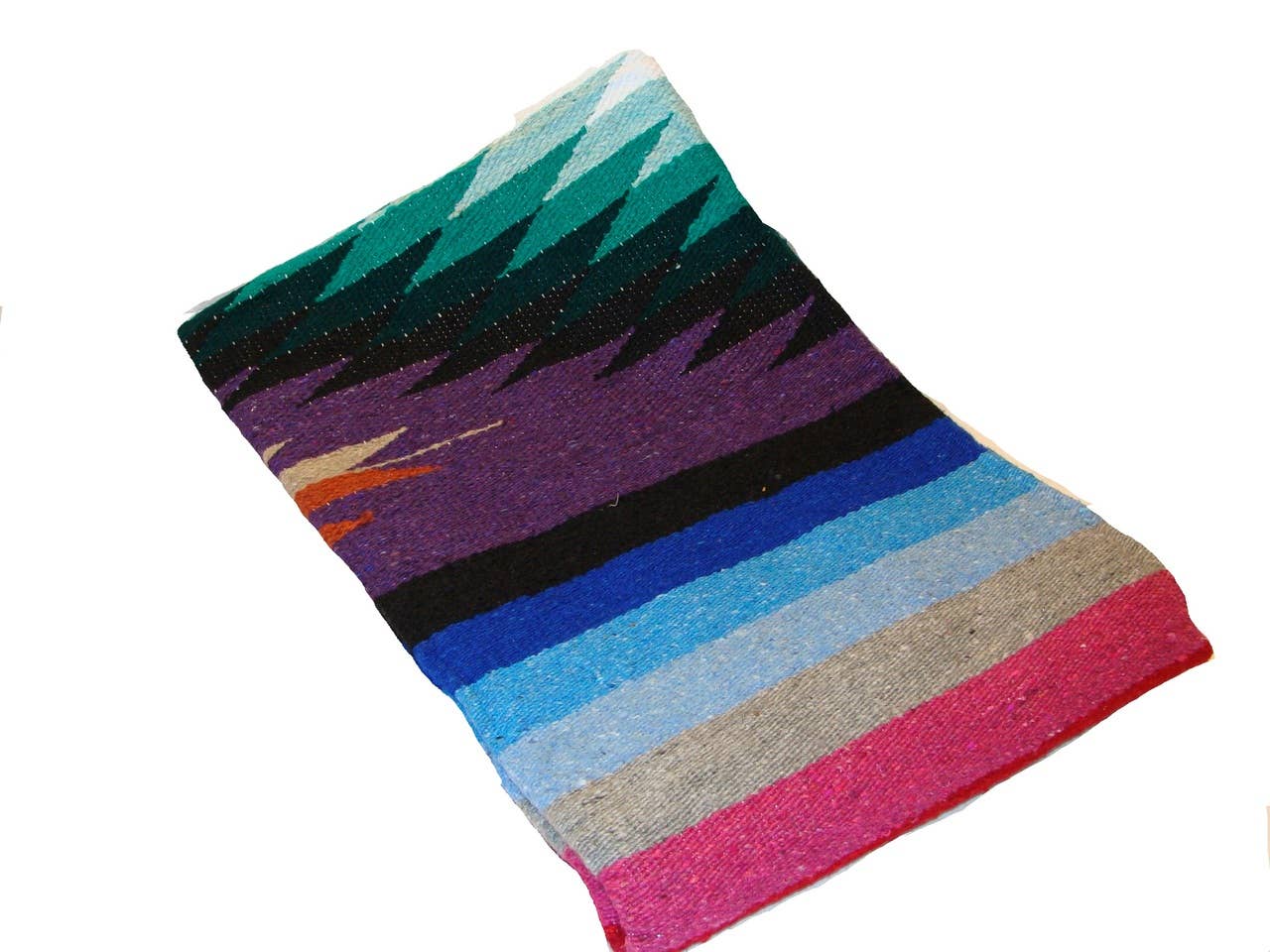 Sanyork Fair Trade - Wholesale Throw Blanket - Large Rustic Diamond Blanket Throw 56" x 86" Hand Woven1