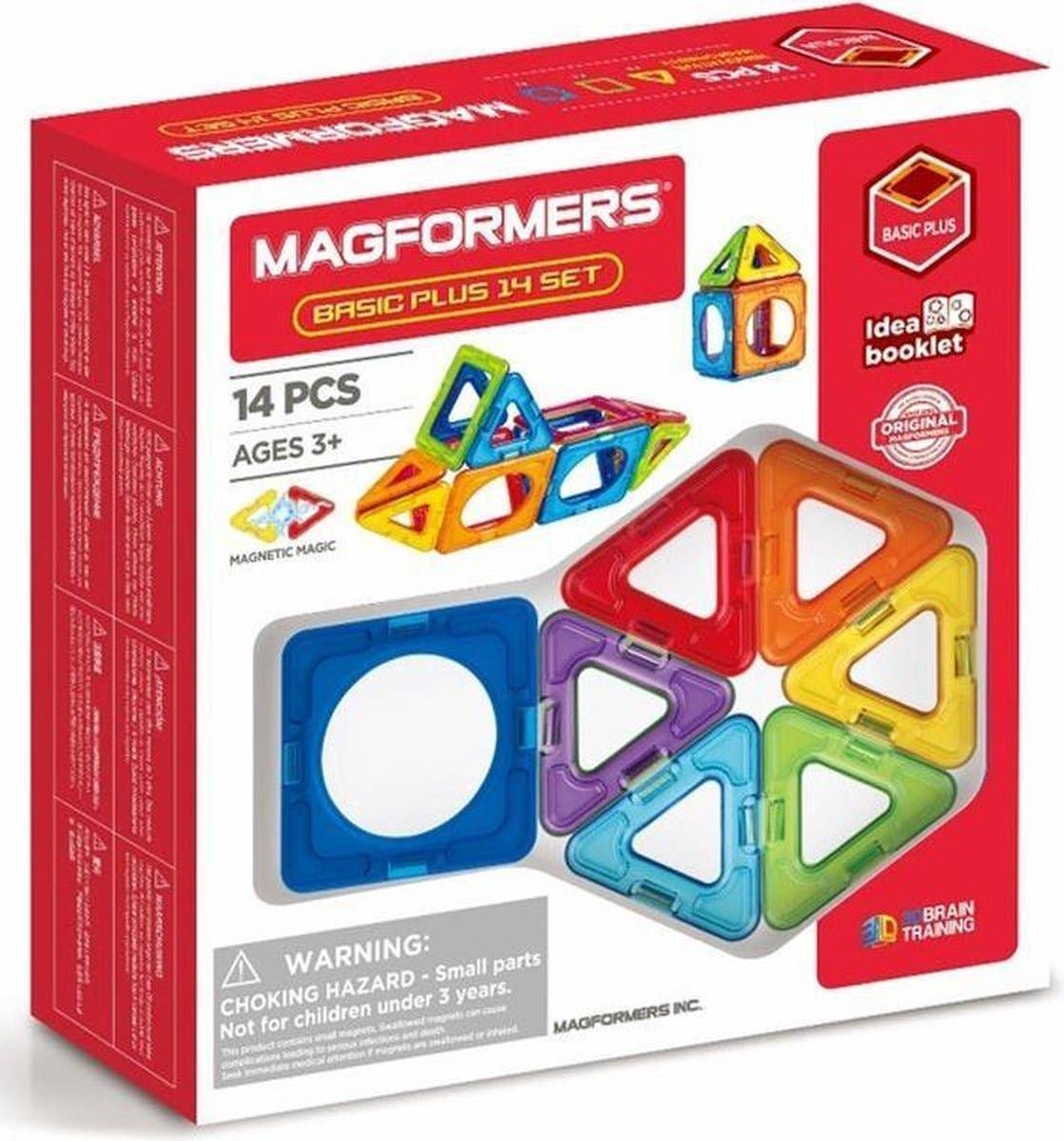 CLICS NV - Wholesale Building Set - Kids - Magformers Basic Plus 14pcs Set0