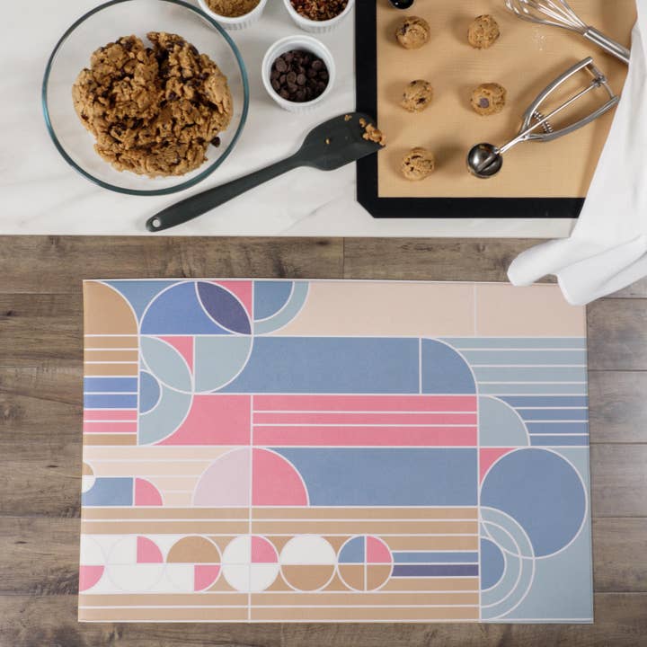 KAF Home - Wholesale Floor Mat - Frank Lloyd Wright Printed PVC Comfort Mat, 36" x 24"