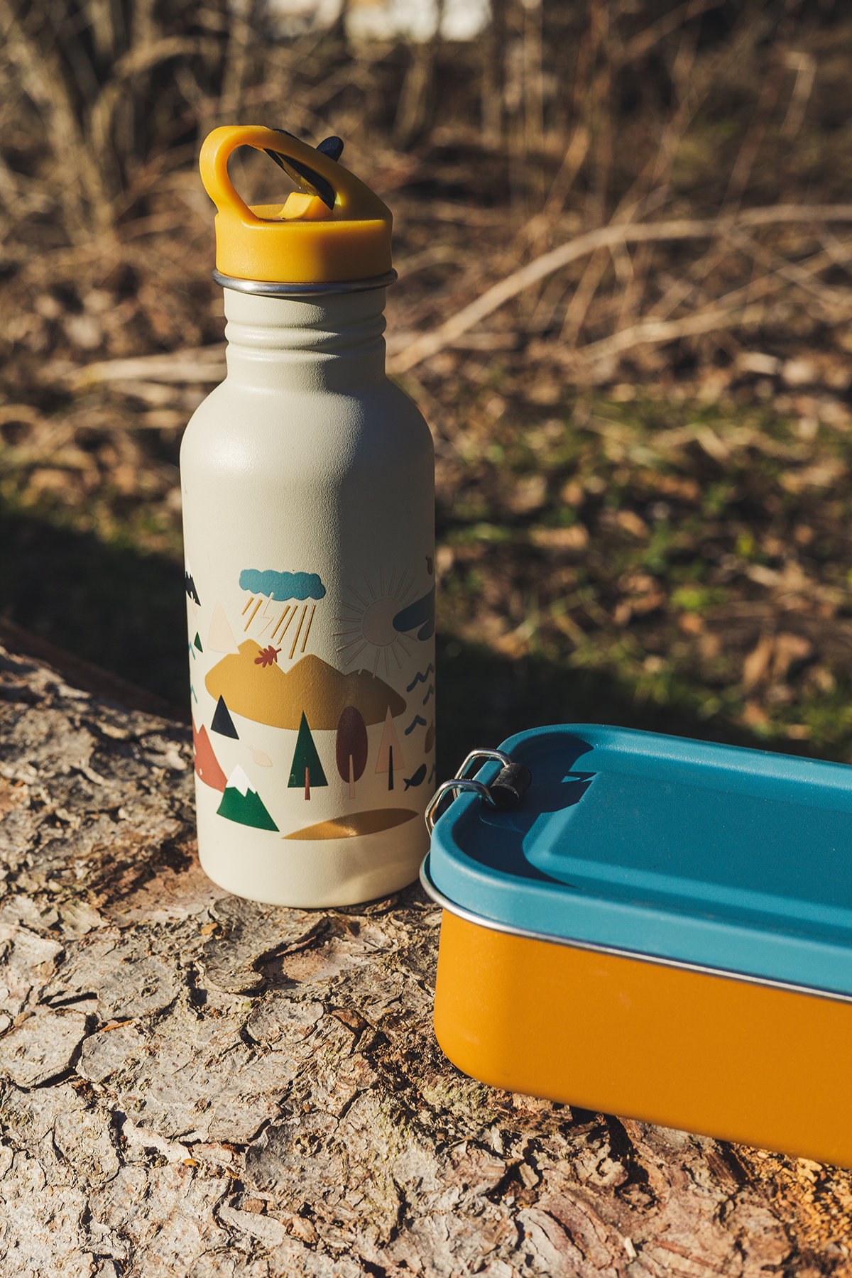 Roadtyping - Vendita all'ingrosso Cestino/borsa pranzo - Lunchbox Big Sur in acciaio inox senza perdite2