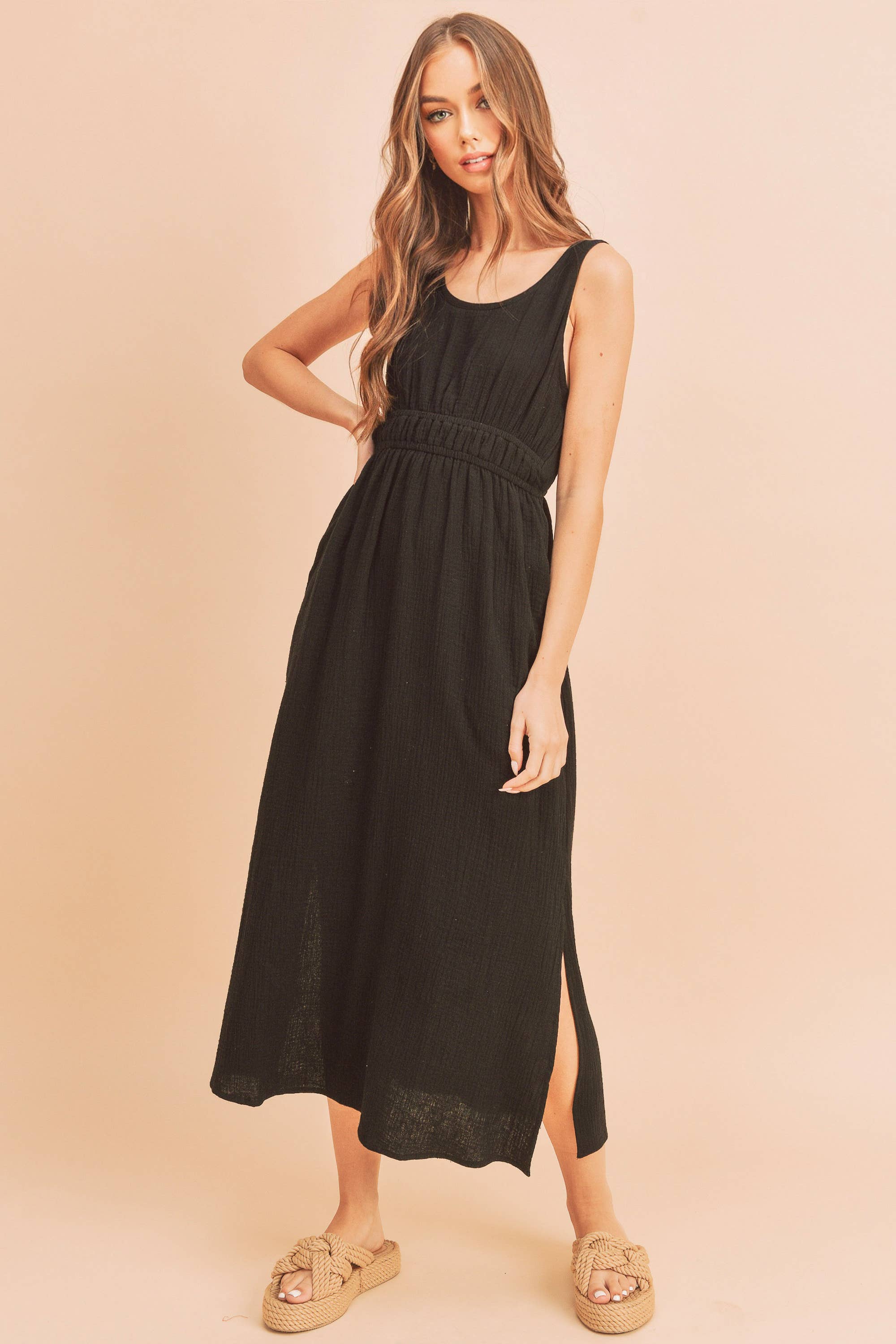 AEMI + CO - Wholesale Dress - Women's - 475BK Darci Dress 349