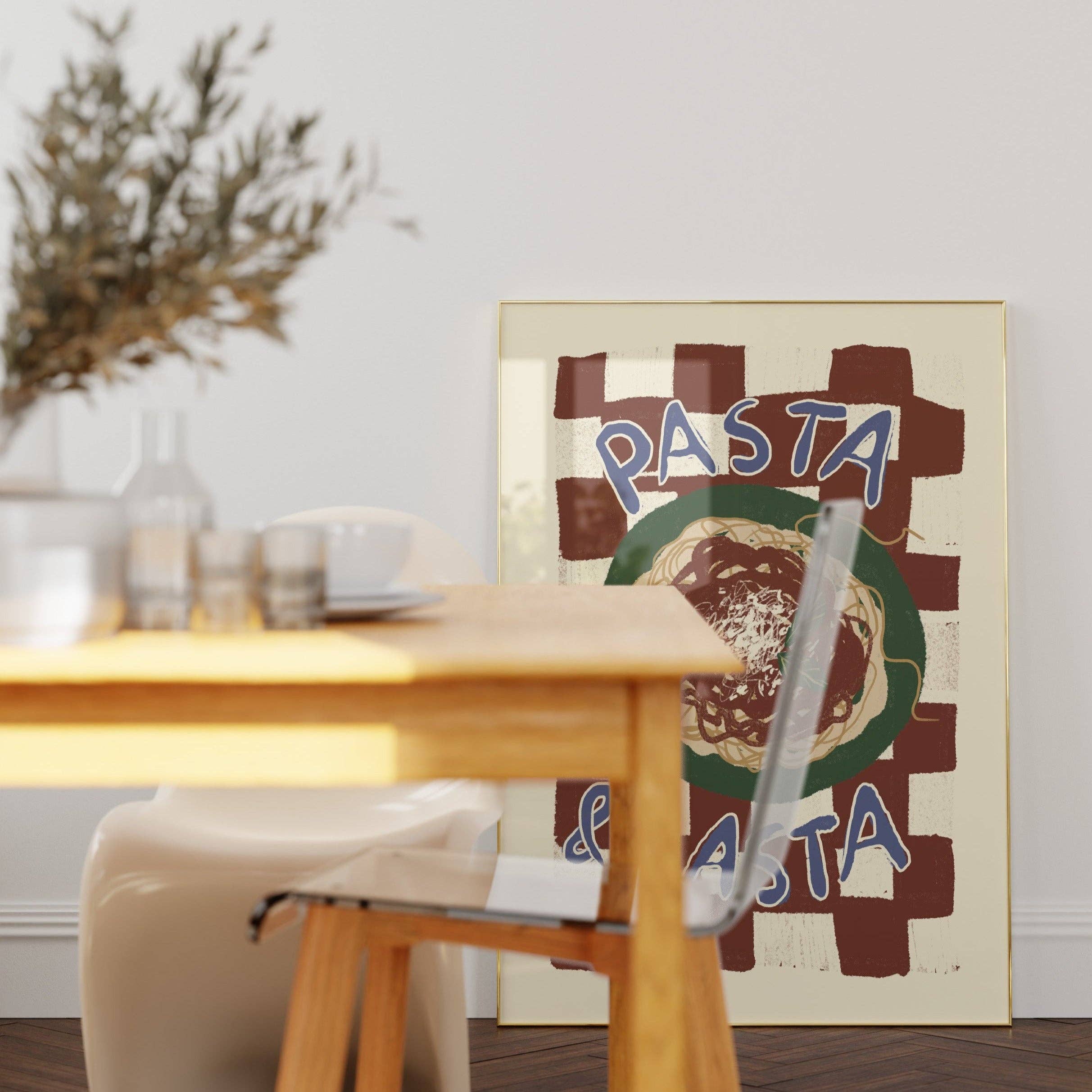 Studio Dolci - Wholesale Poster - POSTER PASTA & BASTA3