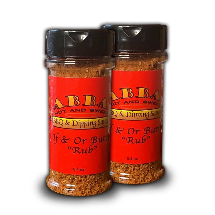 Jabba’s Creations, LLC - Wholesale Rub - Jabba’s Hot & Sweet BBQ Dipping Sauce If & Or Butts” Rub”