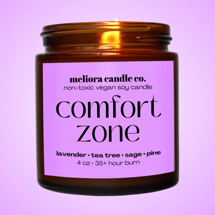 COMFORT ZONE for wholesale by Meliora Candle Company