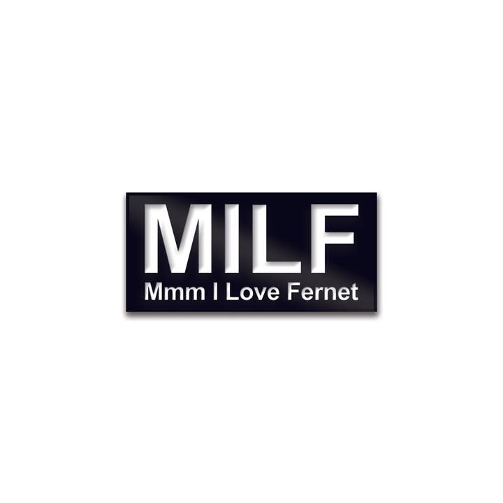 MILF Pin for wholesale by Mover & Shaker