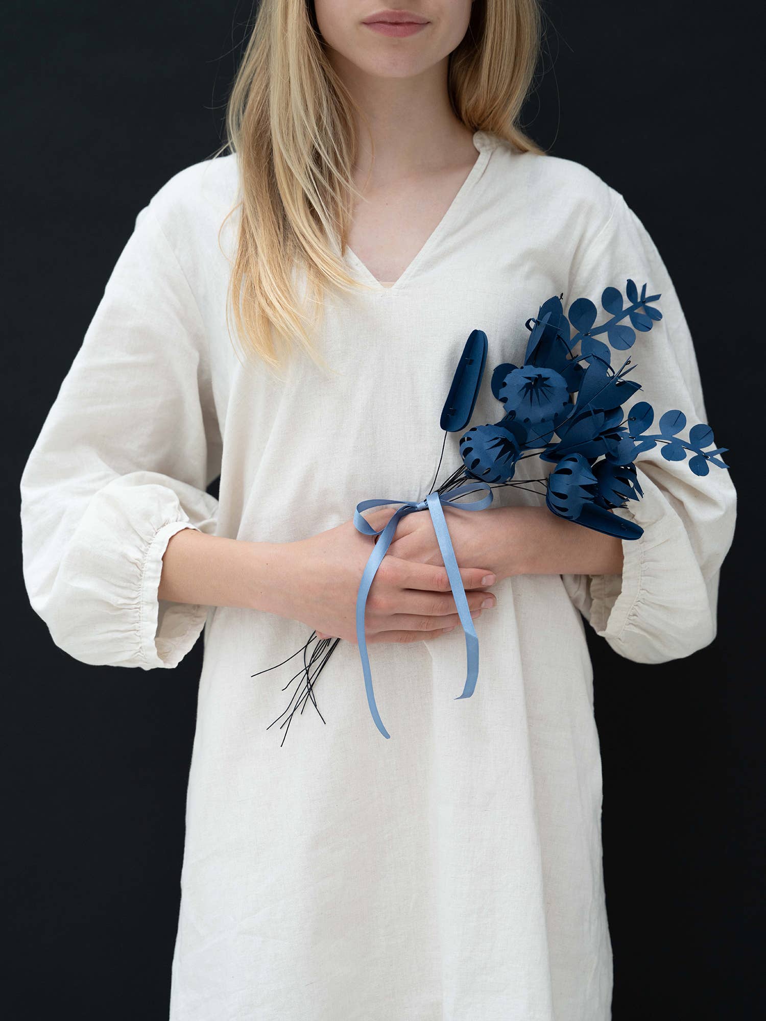 Jurianne Matter - Vendita all'ingrosso Fiori finti - FIELD flowers small - dusk blue (6 flowers)2