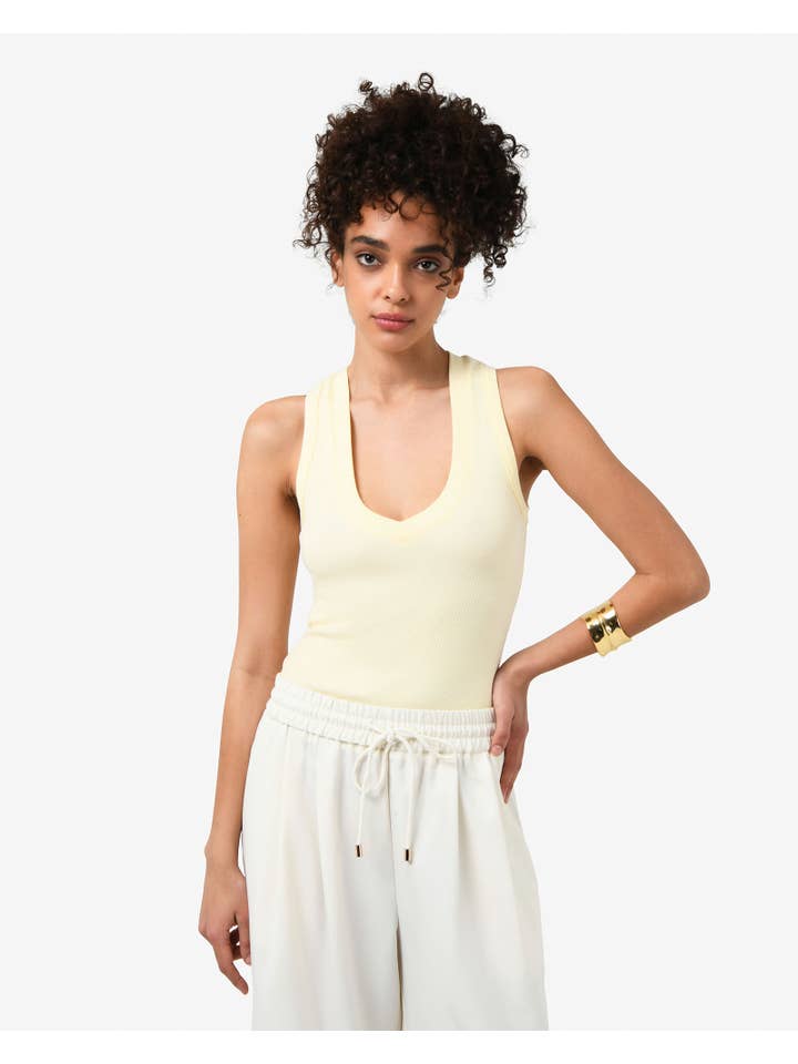 Forcast - Wholesale T-shirt – women's - Forcast Women's Devon V-Neck Singlet6